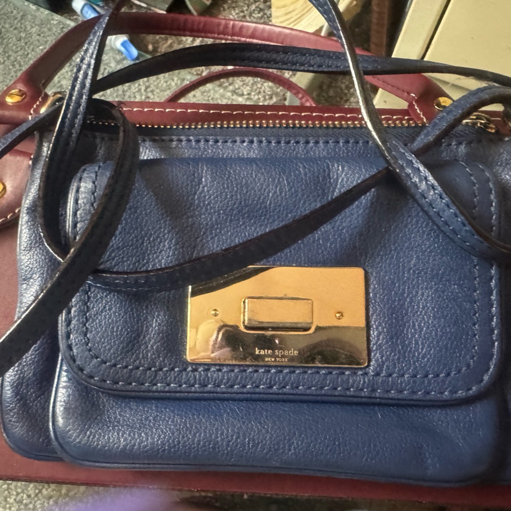 Kate Spade Blue Crossbody Bag
